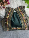 Rk Blouse Faux Georgette With Heavy Embroidery Work Navratri Special Blouses Wholesale Distributors In India